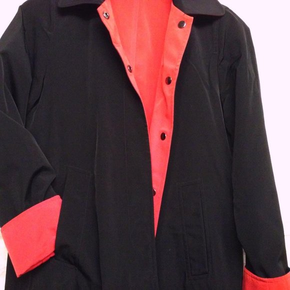 Reversible Lightweight Jacket Windbreaker Pockets - Picture 9 of 12